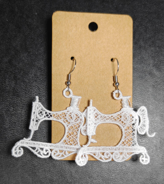 Sewing Machine Earrings